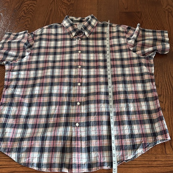 Brooks Brothers regent fit plaid Casual Button Down Shirt button down collar XXL - Picture 8 of 9